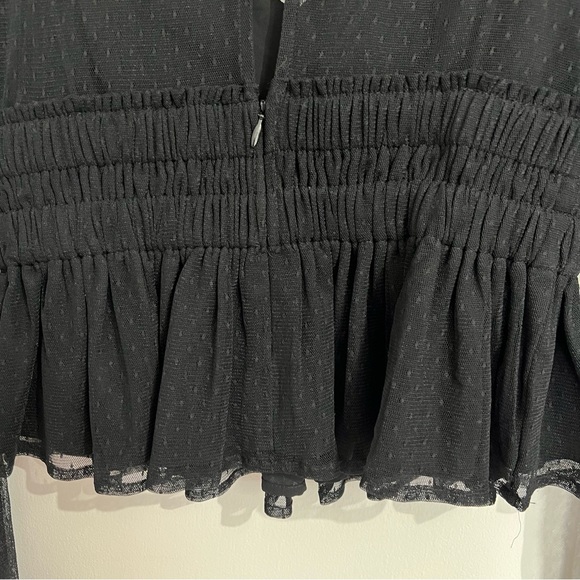 Express Black Mesh Top - Picture 8 of 10